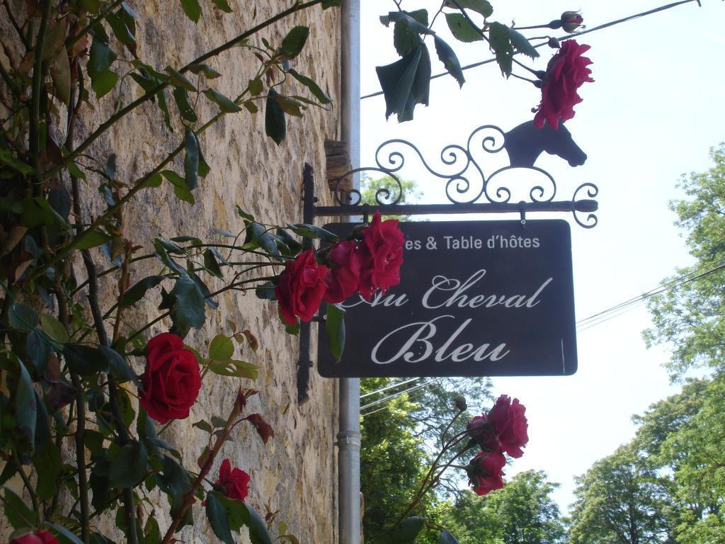 Au Cheval Bleu Bed and Breakfast Fontenay-près-Vézelay Exterior foto